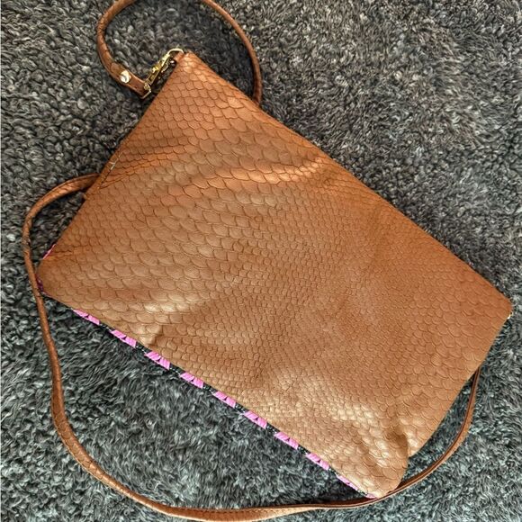 Brown and Multicolor Clutch Crossbody Bag from Aldo - Picture 5 of 9